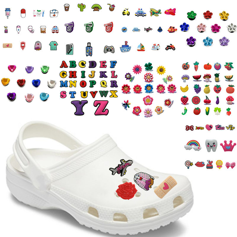 Alphabet Lore Crocs Shoe Charms Shoe Flowers Cartoon Letter Figure  Accessories Shoes Decorations for Crocs Slippers Buckle Gift - AliExpress