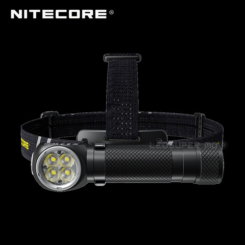 2700 Lumens Nitecore HC35 4 x CREE XP-G3 S3 LEDs Next Generation 21700 L-shaped Headlamp with 4000mAh Battery ► Photo 1/6