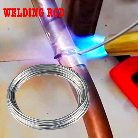 Universal Copper Aluminum Fux-cored Electrodes Welding Rods Easy Melt Weld Wire for Steel Copper Aluminum Iron Refrigerator Weld ► Photo 1/2