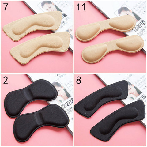 1Pairs Silicone Shoe Pads Cushion Liner Grip Protector Back Heel Inserts Insoles 