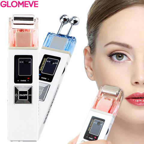 Galvanic Microcurrent Skin Firming Whiting Machine Iontophoresis Anti-aging Massager Skin Care SPA Salon Beauty ► Photo 1/6