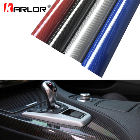 30x100cm 5D High Glossy Carbon Fiber Vinyl Wrap Film Auto Car Truck  Interior DIY Decoration Sticker Car Styling Accessories - Price history &  Review, AliExpress Seller - Karlor Official Store