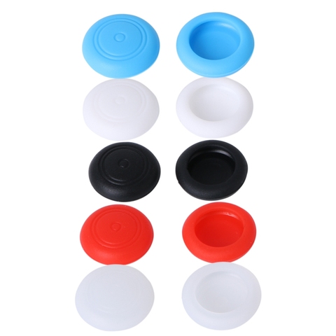 2Pcs Joystick Cap Silicone Analog Thumbstick Button Cover For Nintendo Switch ► Photo 1/6