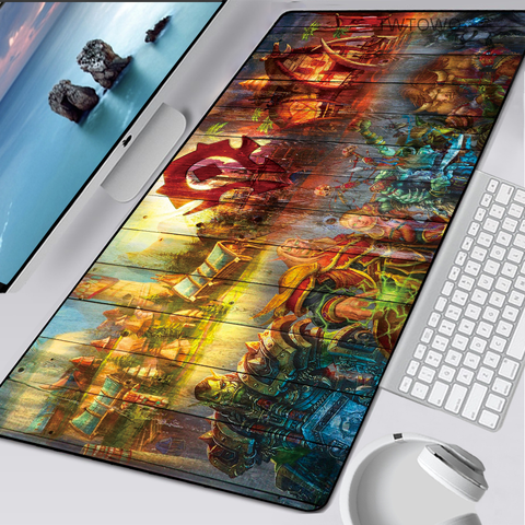 WOW XL Speed Computer Mouse Pad Gaming MousePad Large Mouse Pad Soft Gamer XXL Mause Carpet PC Desk Mat Keyboard Pad For Dota 2 ► Photo 1/6