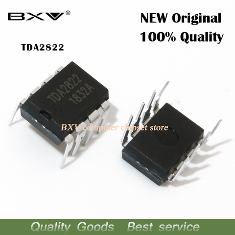 10PCS TDA2822M DIP8 TDA2822 DIP 2822M DIP-8 new original IC ► Photo 1/1