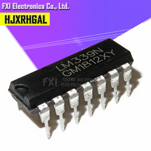 10PCS LM339N LM339 DIP14 DIP Quad Single Supply Co new original ► Photo 1/2