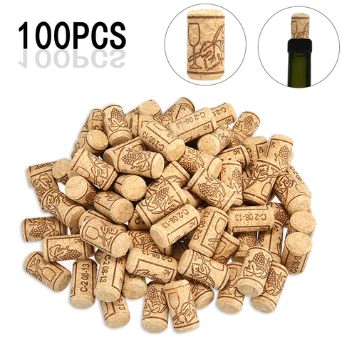 100Pcs/lot Wine Cork Bungs Beer DIY Wine Bottle Sealing Stopper Bungs Plug 21*40mm Home Brewing Wine Bottle Cork Bungs Supplies ► Photo 1/6