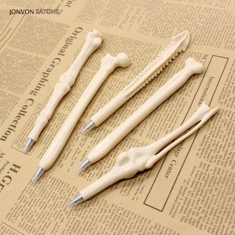 Jonvon Satone 100 Pcs Wholesale Bone Pen Ball Pens Monster Toy Ballpoint Pen Stationery School Supplies Office Accessories Stylo ► Photo 1/6