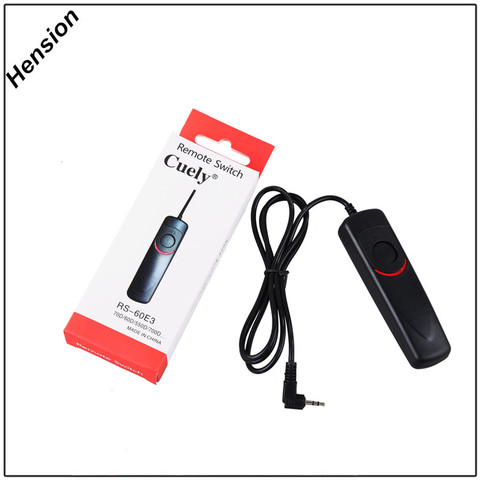 RS-60E3 Shutter Release Remote Control Cord for Canon 1300D 1100D 1200D 100D 350D 550D 650D 750D Pentax K200D K100D K110D ► Photo 1/6