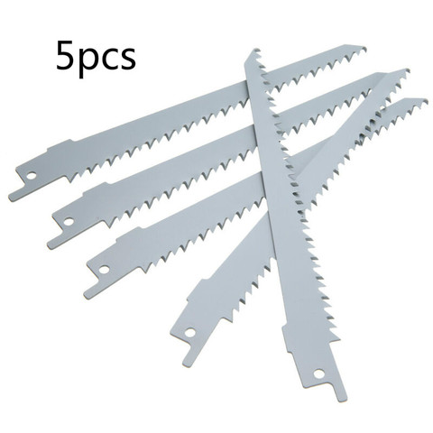 5 Pcs S644D 150mm High Carbon Steel Reciprocating Saw Blades Sabre For Wood ► Photo 1/4