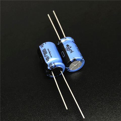 5pcs 1000uF 10V NICHICON KT Series 10x16mm 10V1000uF Audio Aluminum Electrolytic Capacitor ► Photo 1/2