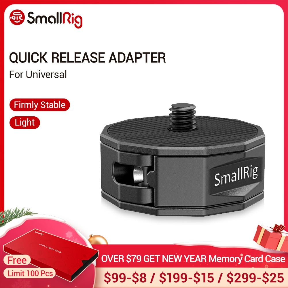 SmallRig Universal Quick Release Adapter To Attach Mini Tripod/Monopod to Gimbal Stabilizer For Zhiyun Crane/DJI Roin/Moza 2714 ► Photo 1/6