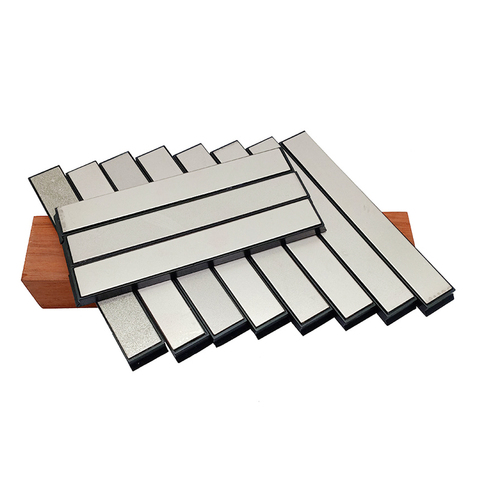 11pcs set Diamond Hone stone Bar knife sharpener Ruixin pro sharpening diamond whetstone oil honing stones ► Photo 1/6