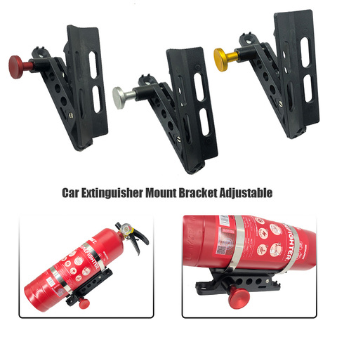 NEW Fire Extinguisher Holder Roll Bar Mounted for Can Am maverick x3 for Polaris RZR 800 900 1000 xp Ranger for Jeep TJ JK JL ► Photo 1/6