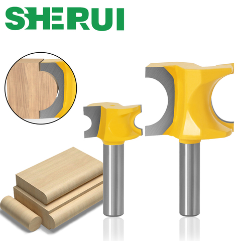 1PCS Half Round Side Cutter Bit Router Bit 8mm shank Woodworking bits ► Photo 1/6