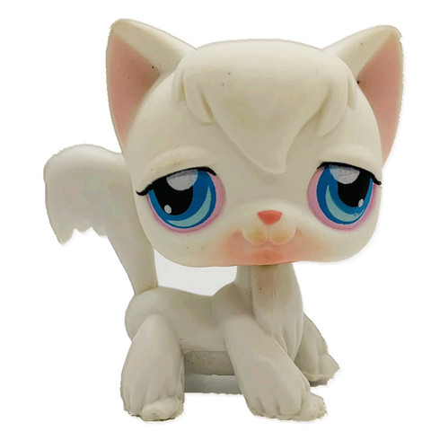 Rare pet shop toys stands short hair cat original kitten husky dog cute animal old collection figures  magnetic christmas gift ► Photo 1/4