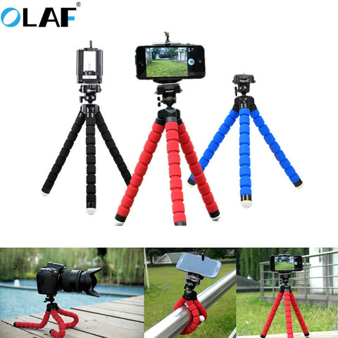 Phone Holder Flexible Octopus Tripod Bracket Selfie Expanding Stand Mount Monopod Styling Accessories For Mobile Phone Camera ► Photo 1/6