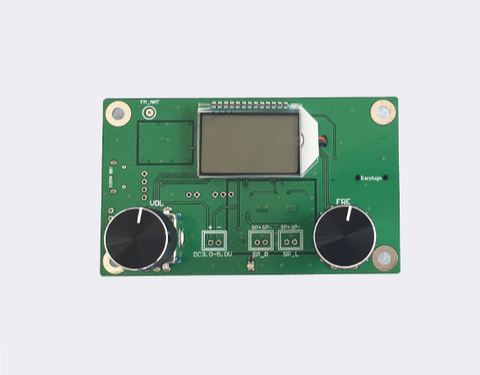 FM Radio Receiver Module Frequency Modulation Stereo Receiving PCB Circuit Board With Silencing LCD Display 3-5V LCD Module ► Photo 1/4