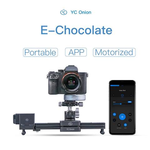 YC Onion Chocolate Milk - Camera Slider Motorized APP Control Retractable Portable for DSLR Camera Camcorder Smart Phone GoPro ► Photo 1/1