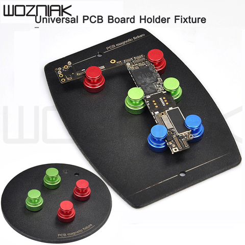 Universal PCB Fixture with 6pcs Magnetic Pins Board Holder Circuit Board Soldering Platform PCB  PCB Fixture Clamp Groove Repair ► Photo 1/6