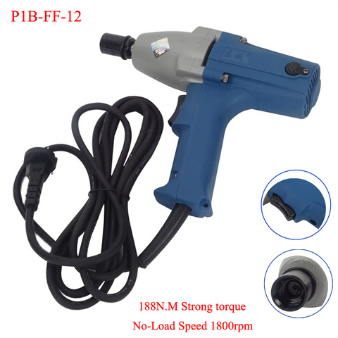 300W 188N.M 1800rpm Electric Wrench M8-M12 Using range 220V/50hz P1B-FF-12 Electric Impact Wrench 1/2 inch Socket 12.7x12.7mm ► Photo 1/6