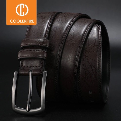 2022 Designers  Men Belts Genuine Leather Dress Casual Pin Buckle Business Belt for Man 2022 New Male Belt Luxury Strap HQ091 ► Photo 1/6