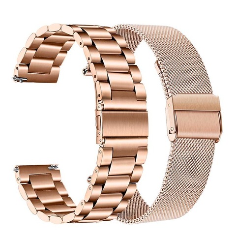 For Garmin Vivoactive 4 3 4S band Magnetic milanese strap stainless steel wrist bracelet for Garmin Venu Sq Forerunner 245 band ► Photo 1/6