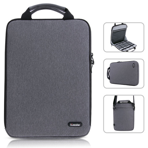 Laptop Shoulder Bag,iCozzier 13.3 Inch Laptop Tablet Sleeve Case  Horizontal Strap for 13.3