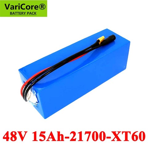 VariCore 48V 15AH 21700 13S3P High power 500W Electric Bike Battery E-bike Battery 54.2V 15000mAh Lithium Battery with 50A BMS ► Photo 1/6