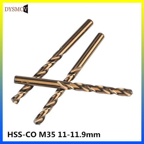 1PC S 11.0, 11.1, 11.2, 11.3, 11.4, 11.5, 11.6, 11.7, 11.8, 11.9mm HSS-CO M35 CNC Lathe Tool Precision helical drill bit set ► Photo 1/4