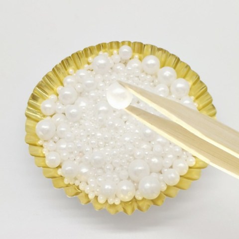 Edible White Beads Pearl Sugar Ball Fondant DIY Cake Baking Sprinkles Sugar  Candy Ball Wedding Cake