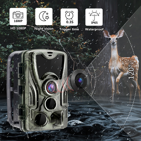 HC801A Hunting Trail Camera Wildlife Camera With Night Vision Motion Activated Outdoor Trail Camera Trigger Wildlife Scouting ► Photo 1/6