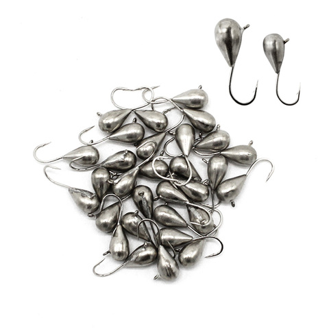 Ice Fishing Jig Primary Color Ice Fishing Hook 2.6mm hooks fishing tungsten 3mm 5mm  hook tungsten 6mm Tungsten Ice Fishing Hook ► Photo 1/6