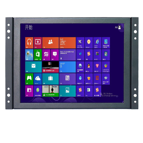 10 Inch Touch Monitor Small Lcd Touch Screen Monitor 800*600 Resistive Touch Monitor With Screen Ration 4:3 AV/BNC/VGA/HDMI ► Photo 1/6