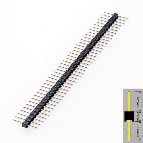 10PCS Break Away Headers - 40-pin Male ( Long Centered ) for Arduino ► Photo 1/3