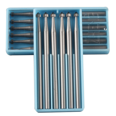 Jewelry Stone Setting Bur 6pcs/lot Round Cutting Burr For Setting Gems Jewellery Tools ► Photo 1/2