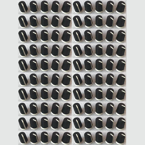 100PCS Replace Black EQ Rotary Knob For Pioneer DJ MIXER DJM djm-2000 900 850 750 700 800, - DAA1176 DAA1305 BLACK ► Photo 1/5