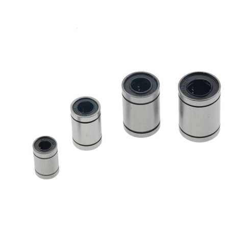 Hot sale 1pc LM3UU LM4UU LM6UULM8UU LM10UU LM12UU LM16UU LM20UU Linear Bushing CNC Linear Bearings Linear Shaft 3D printer parts ► Photo 1/6