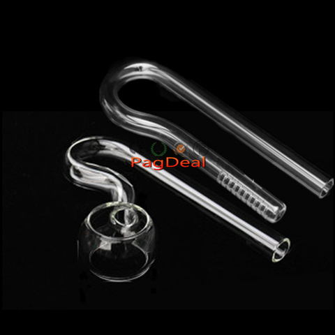 1 Set Aquarium 12/16mm Glass Spin Pipe Inflow Outflow Tube for Fish Planted Tank Water Skimmer Filter Tubing ► Photo 1/1