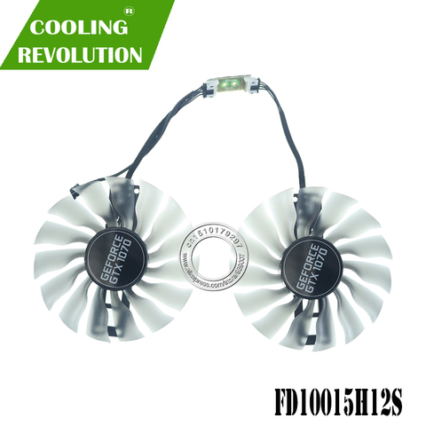 GAA8S2U FD10015H12S DC12V 0.55A GTX1070 GTX1070 Ti for EMTek PALIT GTX 1070 1070Ti Super JetStream Graphics card cooling fan ► Photo 1/2