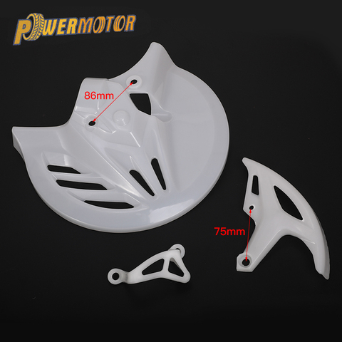 Brake Disc Protective Rear Brake Disc Cover Dirt Street Bike Plastic Protection Rear Calipers Cover Fit To CRF T4 T6 CRF 250 450 ► Photo 1/6