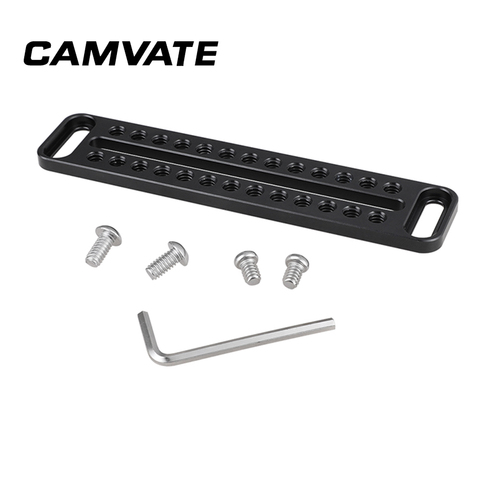 CAMVATE Camera Generic Aluminum Alloy Long Cheese Plate 1/4