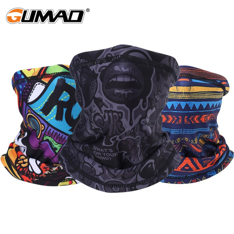 3D Warmer Neck Gaiter Thermal Half Face Cover Fleece Tube Mask Sport Cycling Skiing Hiking Biker Bandana Men Women Scarf Winter ► Photo 1/6