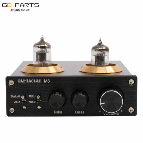 PJ.MIAOLAI M8 Fever Gallbladder Machine HiFi Computer Household High Power Bluetooth Tube Digital Power Amplifier ► Photo 1/6