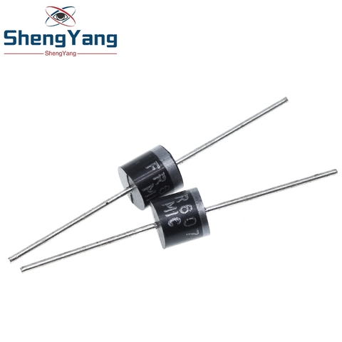 10PCS FR607 6A 1000V Fast Recovery Diodes ► Photo 1/6