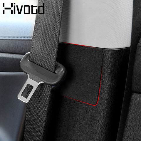 Hivotd For Geely Atlas Emgrand NL-3 Proton X70 2016 2017 2022 Car Seat Belt Anti-scratch Stickers Interior Accessories ► Photo 1/6