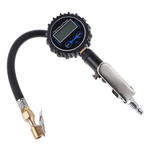 Digital Tire Inflator with Pressure Gauge 200 PSI Air Chuck for Truck/Car/Bike ► Photo 1/6