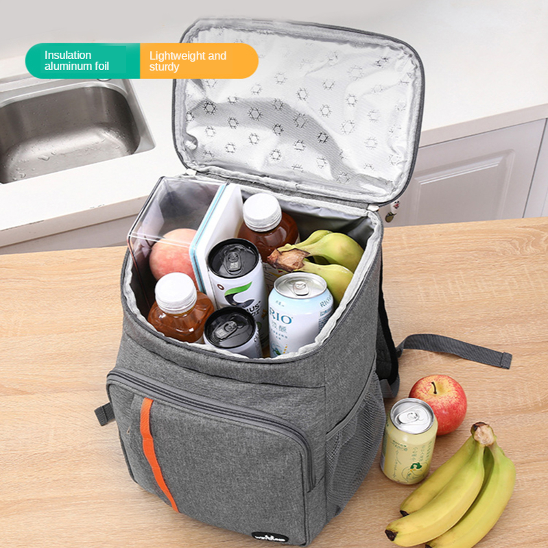 Waterproof Cooler Backpack Women Camping Food Storage Thermobag Car Drink Refrigerator Delivery Insulated Pouch Accessories Item ► Photo 1/6