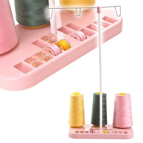 Thread 3 Spool Holder Stand Rack Sew Quilting for Home Sewing Machine Sewing Thread Organizer Spool Stand Holder ► Photo 1/6