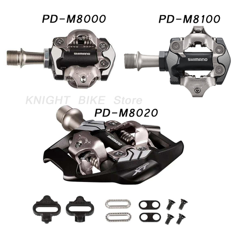 DEORE XT PD-M8000 M8100 M8020 Self-Locking SPD Pedals MTB Components Using for Bicycle Racing Mountain Bike Parts Free shipping ► Photo 1/6